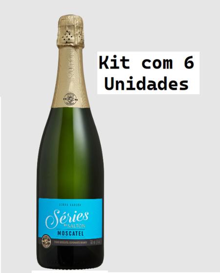 Imagem de Kit 6 Un Espumante Séries by Salton Moscatel 750 ml