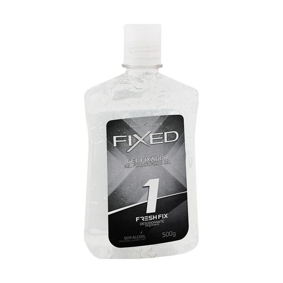 Imagem de Kit 6 Und Gel Fixador Capilar Fixed Profissional Fresh Fix Nº 1 500g