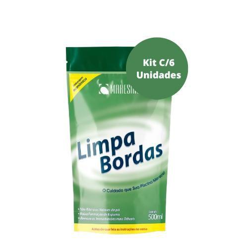 Imagem de Kit 6 Unid Limpa Bordas Sache Refil 500ml Maresias