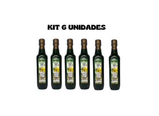 Imagem de Kit 6 unidades de Azeite de oliva extra virgem premium Campo Ourique embalagem pet 500 ml cada