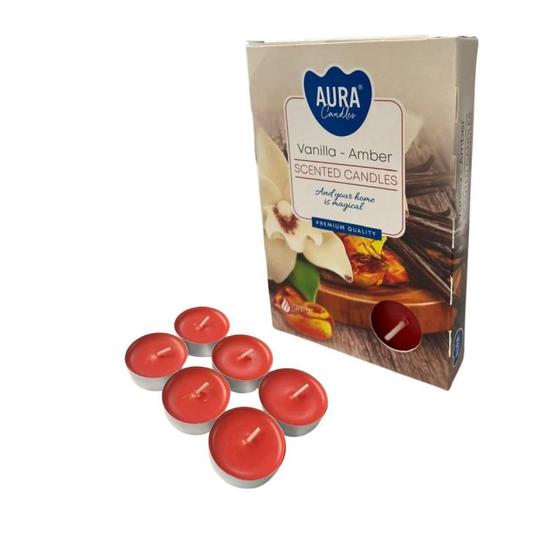 Imagem de Kit 6 Velas Rechaud Difusor Flutuante Fondue 6 hrs - Aromas