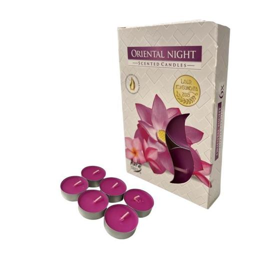 Imagem de Kit 6 Velas Rechaud Difusor Flutuante Fondue 6 Hrs - Aromas