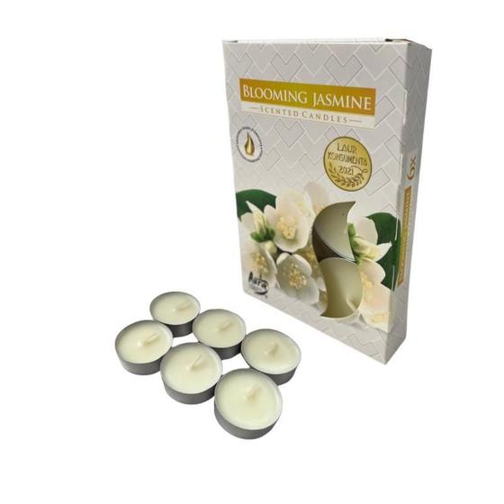 Imagem de Kit 6 Velas Rechaud Difusor Flutuante Fondue 6 Hrs - Aromas