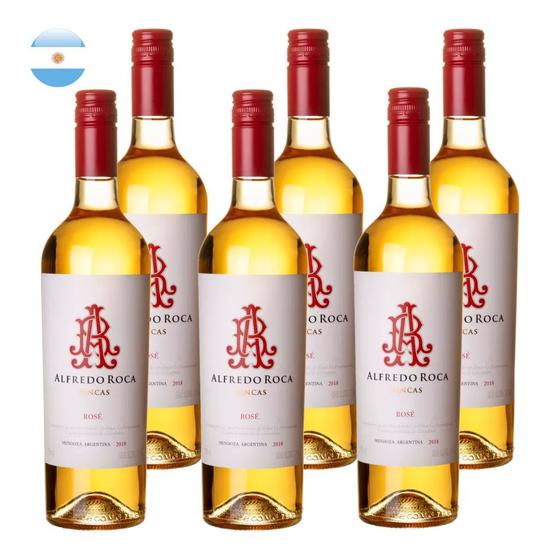 Kit 6 Vinhos Alfredo Roca Fincas Rosé Argentina 750ml - Vinho ...