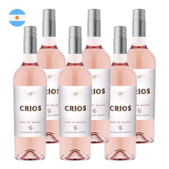 Imagem de Kit 6 Vinhos Crios Malbec Rosé Argentina 750ml
