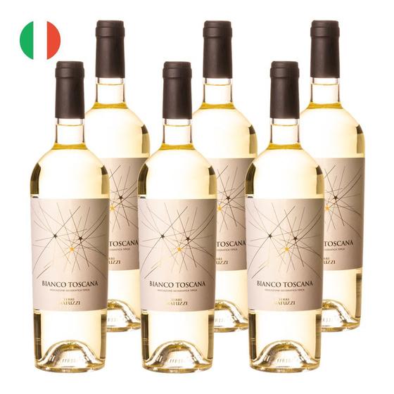 Imagem de Kit 6 Vinhos Terre Natuzzi Bianco Toscana IGT Branco Itália 750ml