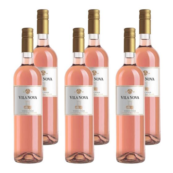 Imagem de Kit 6 Vinhos Vila Nova Rosé Portugal 750ml