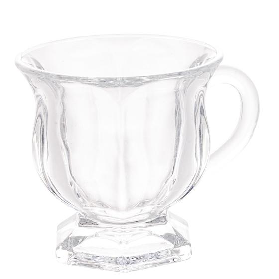 Imagem de Kit 6 Xicaras De Cristal Café Cappuccino 142ml Arcade Lyor