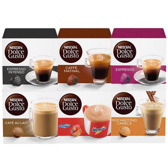 Imagem de Kit 60 Cápsulas Café E Bebida Cremosa Dolce Gusto - Cafezale