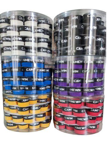 Imagem de Kit 60 Overgrip Grip Camewin para Raquetes Beach Tennis Tenis Padel