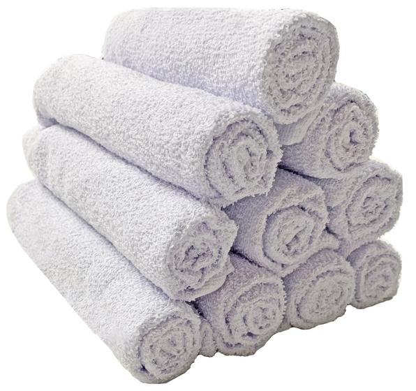 Imagem de Kit 60 Toalhas De Rosto Para Salão - Atacado