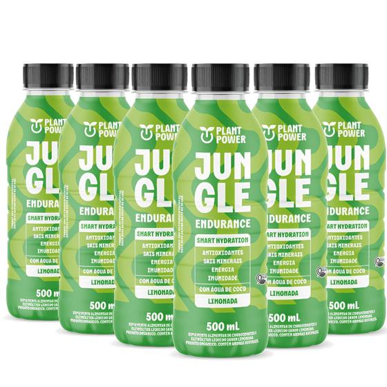 Imagem de Kit 6un Suplemento Alimentar JUNGLE ENDURANCE Limonada 500ml