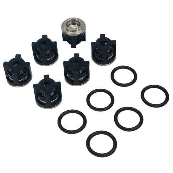 Imagem de Kit 6un Válvula de Sucção e Pressão com Anel Compatível com Lavajato WAP L Profi 4000