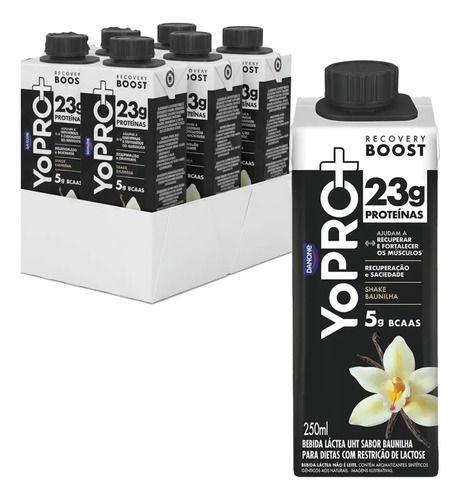 Kit 6und YoPRO Baunilha UHT 23g Proteína Zero Lactose 250ml