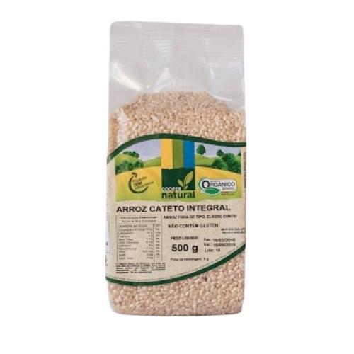 Imagem de Kit 6X: Arroz Cateto Integral Orgânico Coopernatural 500G