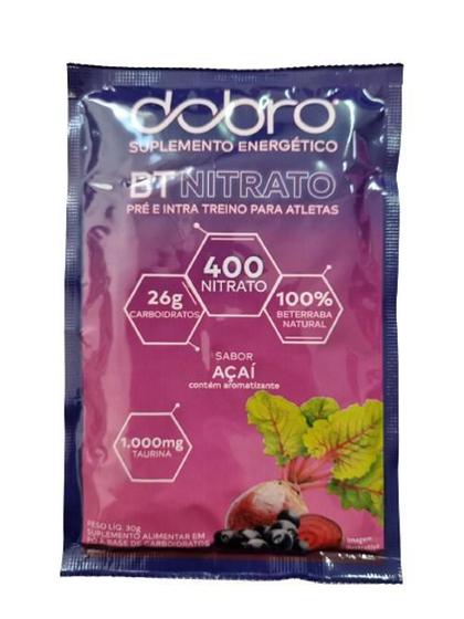 Imagem de Kit 6x: bt Nitrato Açaí com Taurina Sachê Dobro 30g