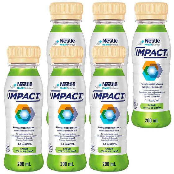 Imagem de Kit 6x Impact Torta de Limão - 200ml cada - Nestle