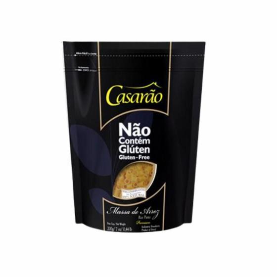 Imagem de Kit 6X: Macarrão Ave Maria Premium Sem Glúten Casarão 200G