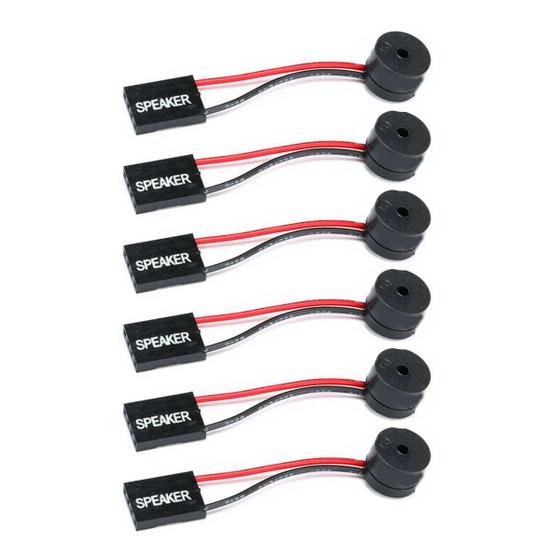 Imagem de Kit 6x Plug Speaker Bip Bios Placa Mãe PC Computador Desktop