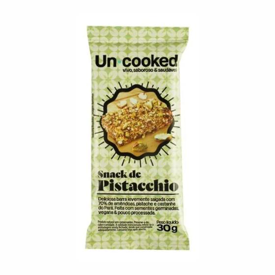 Imagem de Kit 6X: Snack De Pistacchio S/Glúten Vegano Uncooked 30G