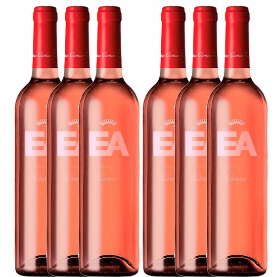 Imagem de Kit 6x Vinho Rosé Português Cartuxa EA Alentejo 2020 750ml