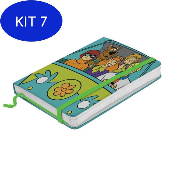 Kit 7 Caderneta De Anotação Turma Do Scooby Doo 14Cm X 9Cm - BTC ...