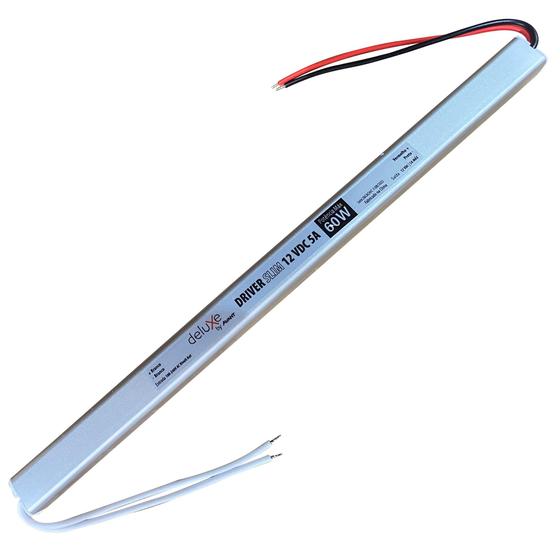 Kit 7 Fonte Driver Slim 12v 60w 5a Fita Led Perfil Led Bivolt - Avant Imagem de Kit 7 Fonte Driver Slim 12v 60w 5a Fita Led Perfil Led Bivolt