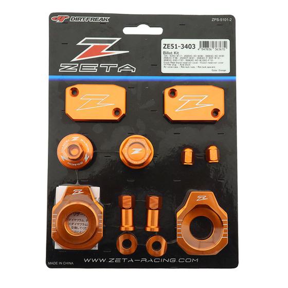 Imagem de Kit 7 Peças Anodizadas Zeta Ktm 125/150/250/300/350/450/500/530