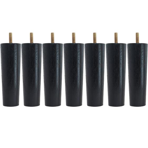 Kit 7 Pés Para Móveis Cama Box Casal Pe Para Cama Box E Bau Menor preço em Kit 7 Pés Para Móveis Cama Box Casal Pe Para Cama Box E Bau