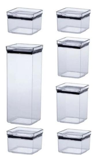 Imagem de Kit 7 Potes Quadrado Lumini 1941 Paramount