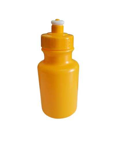 Imagem de Kit 70 Mini Garrafas Squeeze 300ml plástico amarelo