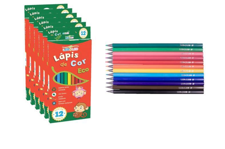 Imagem de Kit 72 Lápis de Cor Eco Leo &amp Leo