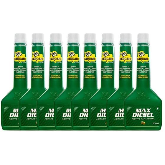 Imagem de Kit 8 Bardahl Max Diesel 200 Ml - Un / 8