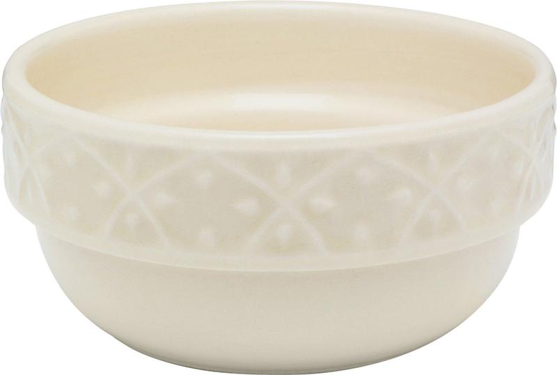 Imagem de Kit 8 Bowls Tigelas 500ml Cerâmica Oxford Mendi Marfim