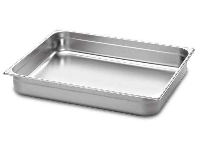 Imagem de Kit 8 Cubas Gastronomica Inox 1/1x150mm com tampas Brasinox