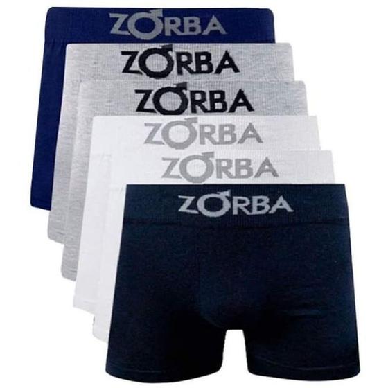 Imagem de Kit 8 Cueca Boxer Zorba Original Atacado Revenda - Sortida