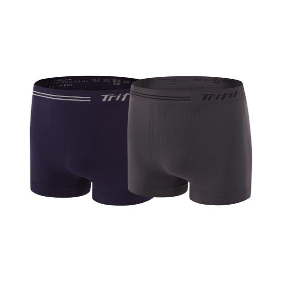 Imagem de Kit 8 Cuecas Box Boxer Adulto Masculino Microfbra S/Costura Confortavel