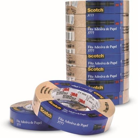 Imagem de Kit 8 Fita para Empacotamento SCOTCH 3777 24MM X 50M