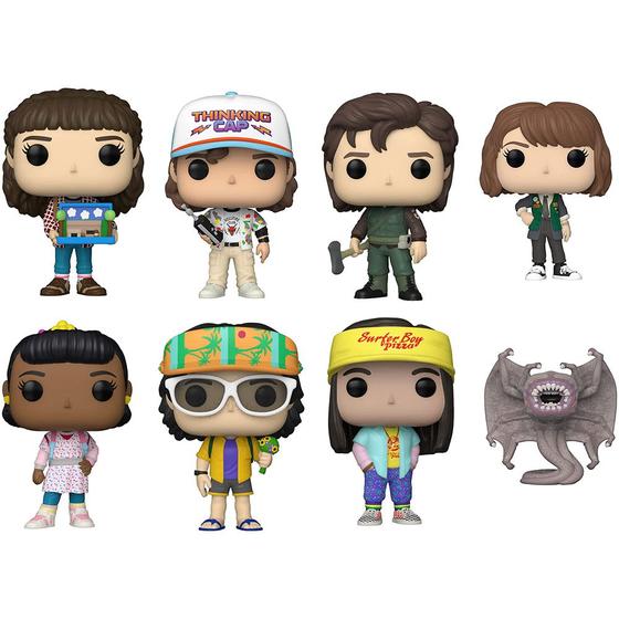 Imagem de Kit 8 Funko Pop Stranger Things Série Netflix - Original