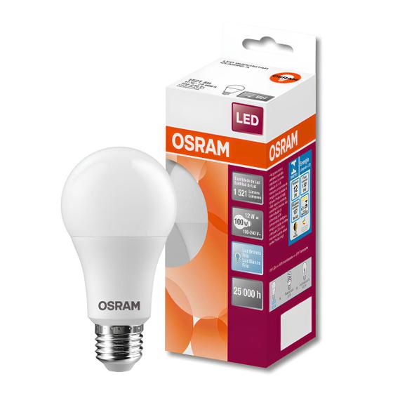 Imagem de Kit 8 Lampada Led Bulbo 12W 1521Lm Bivolt E27 Osram