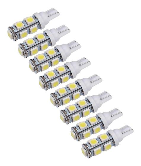 Imagem de Kit 8 Lâmpadas Kx3 Pingão 9 Leds