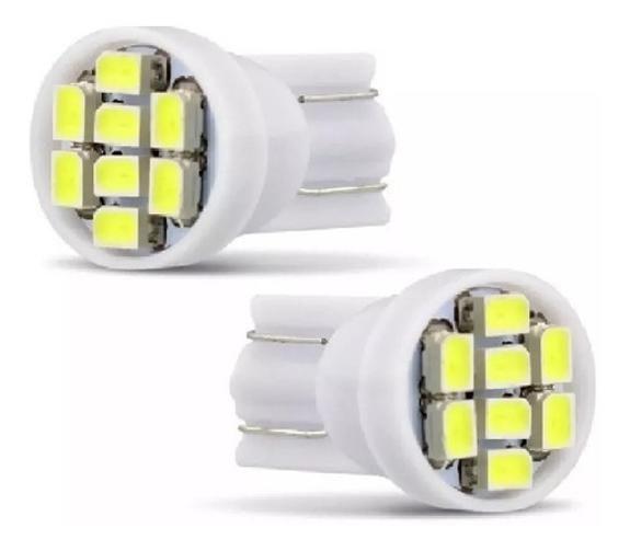 Imagem de Kit 8 Lampadas T10 8 Leds Branco Frio