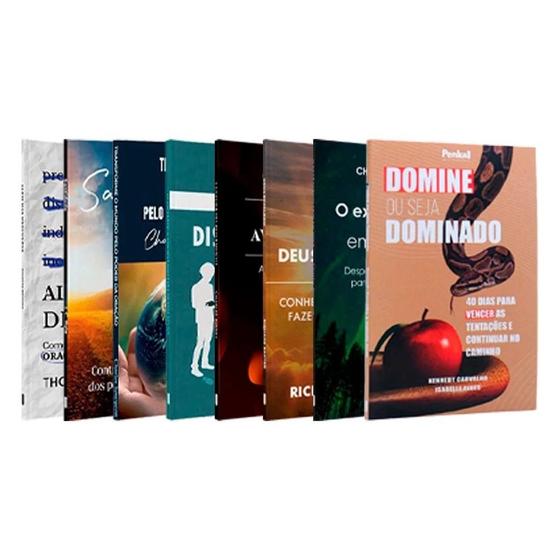 Imagem de Kit 8 Livros  Como Ser um Jovem Louco por Jesus!