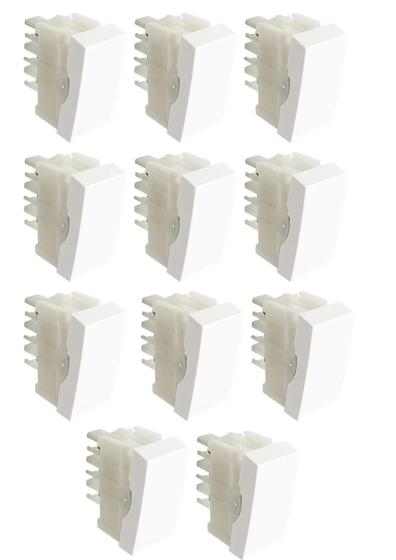 Imagem de Kit 8 Modulo Interruptor Paralelo Branco Alumbra Inova Pro