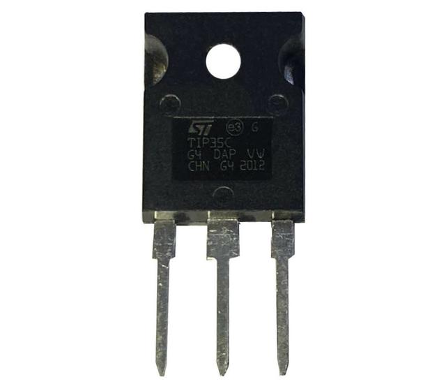 Imagem de Kit 8 peças - transistor tip 35c - tip35c - tip 35 - tip35