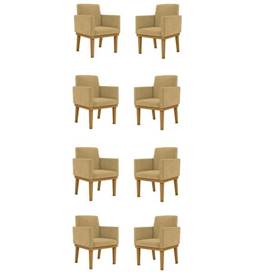 Imagem de Kit 8 Poltronas Decorativa Reforçada Oferta - Balaqui Decor