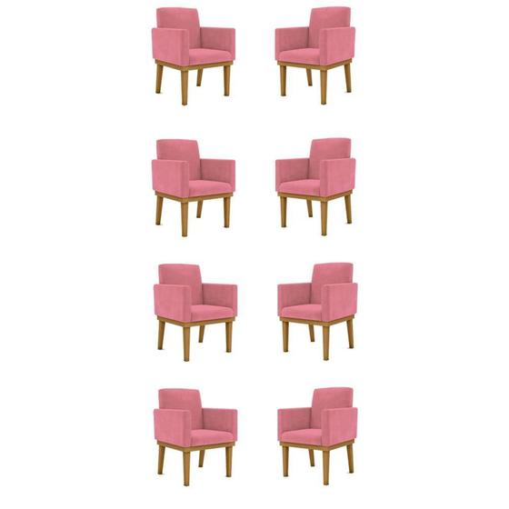 Imagem de Kit 8 Poltronas Decorativa Reforçada Oferta - Balaqui Decor