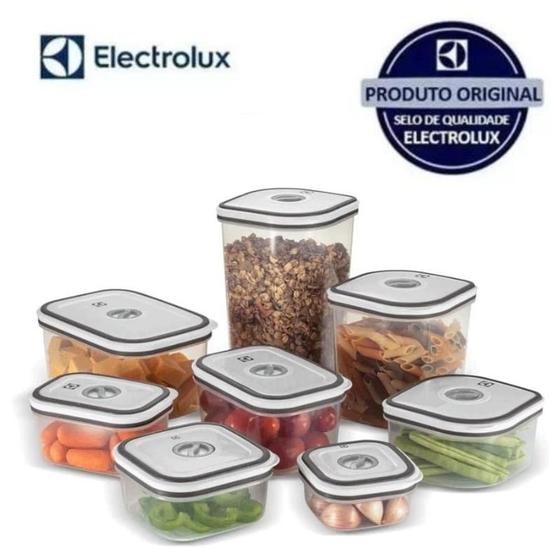 Imagem de Kit 8 Potes de Plástico Hermético - Electrolux