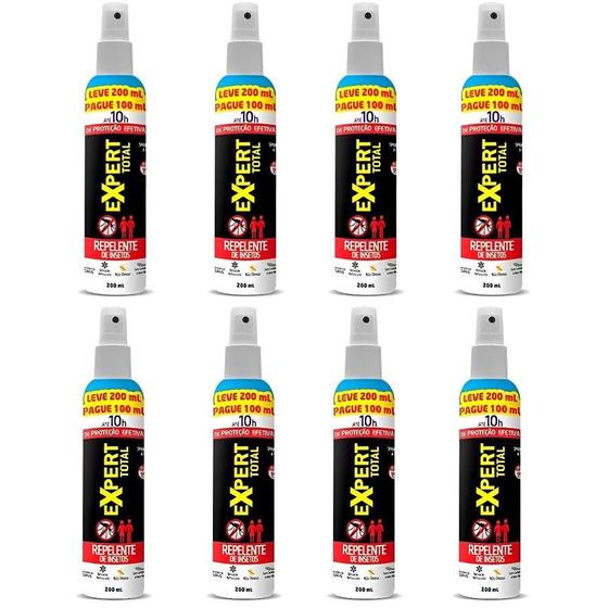 Imagem de Kit 8 Repelentes P/ Insetos Spray 200ML 0063669 NUTRIEX