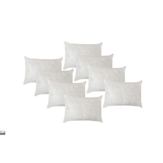 Imagem de Kit 8 Travesseiros de Fibra Siliconada